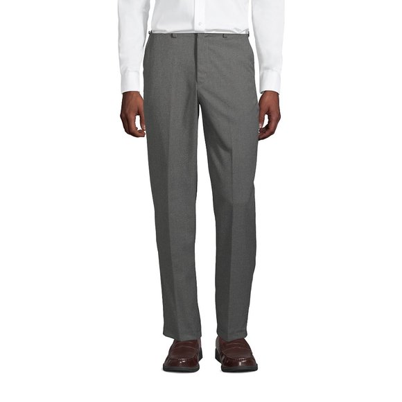 Lands' End Men's Plain Front Dress Pants, NWT - Picture 1 of 4